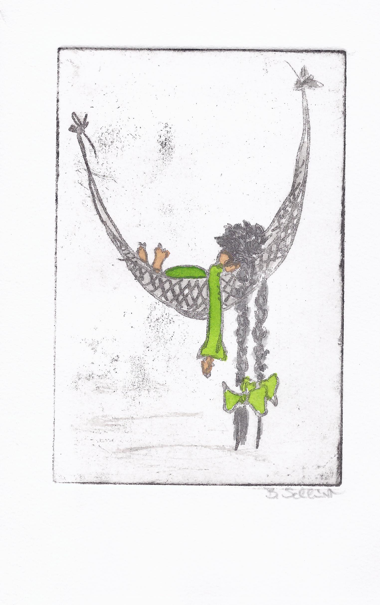 Hängematte Grün / Barbara Schlüter /